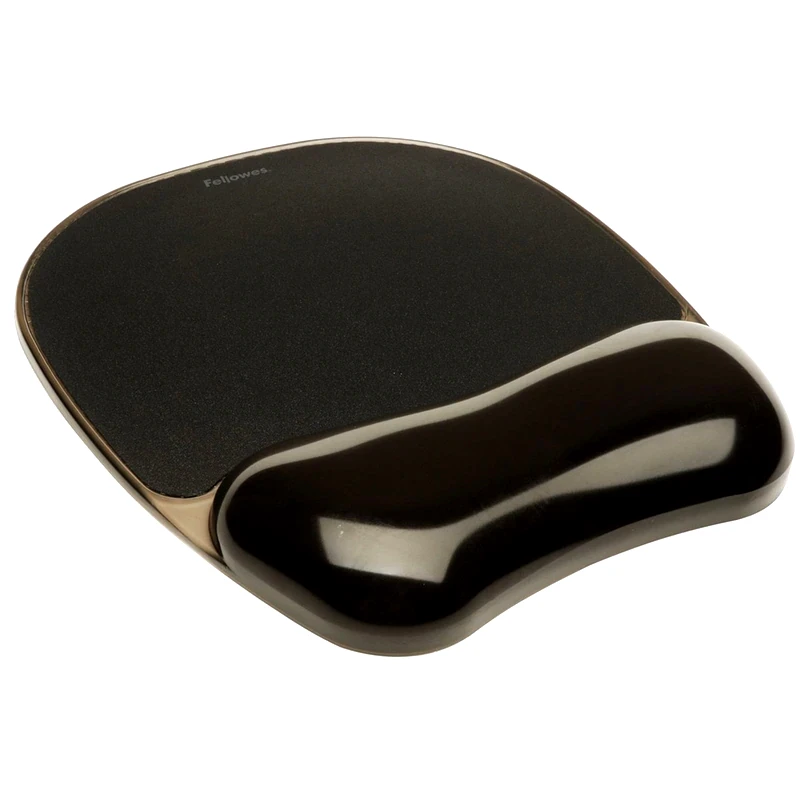 FELLOWES Fellowes Gel Mouse Pad 202mm με Στήριγμα καρπού Μαύρο