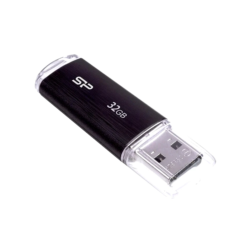 SILICON POWER Silicon Power Ultima U02 32GB USB 2.0 Stick Μαύρο
