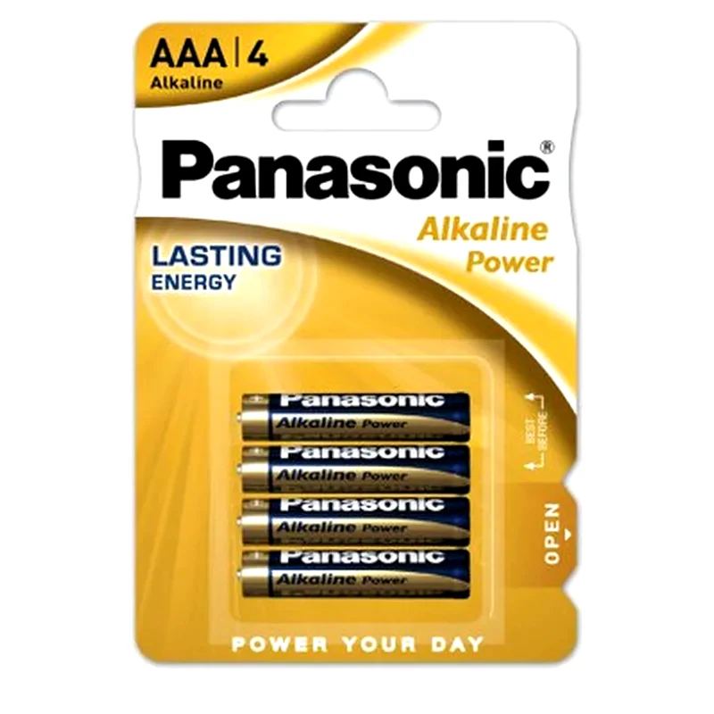 PANASONIC Panasonic Αλκαλικές Μπαταρίες ΑΑΑ 1.5V 4τμχ
