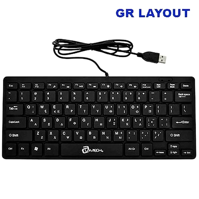 LAMTECH Lamtech LAM081710 Ενσύρματο Πληκτρολόγιο (GR)