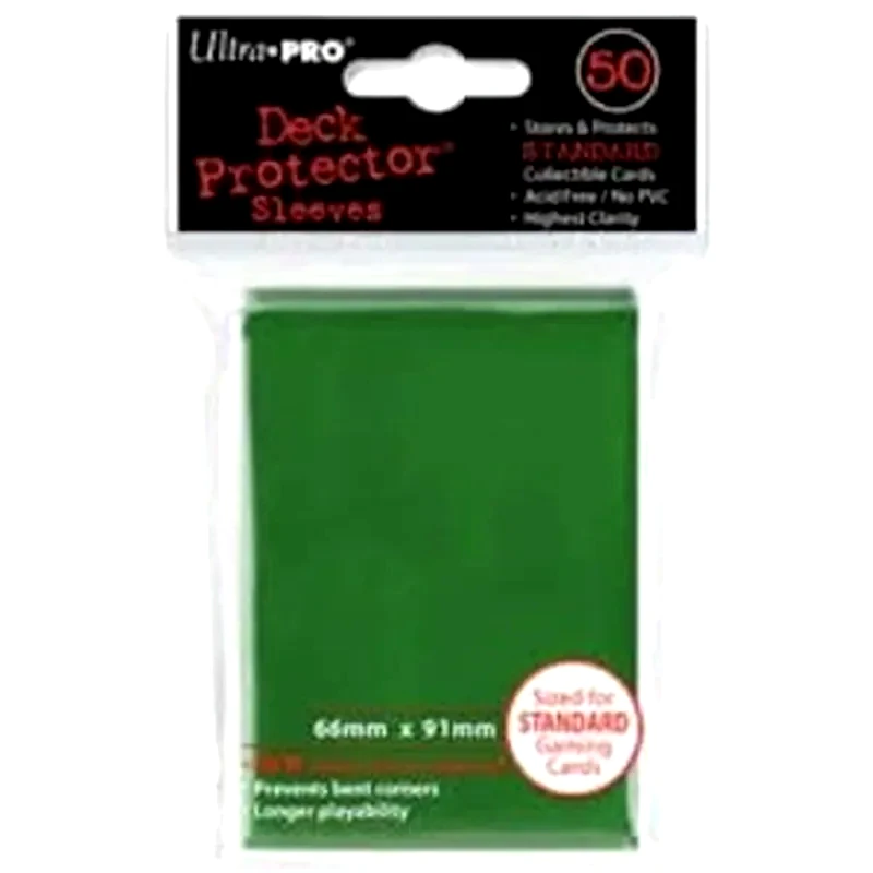 ULTRA PRO Ultra Pro - Standard 50 Sleeves Solid Green