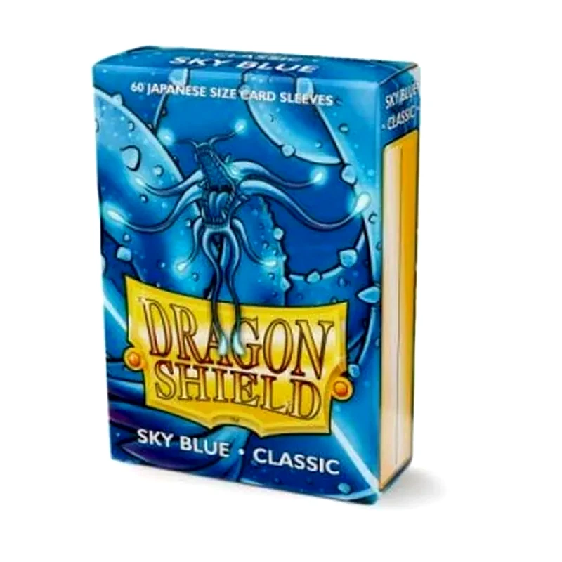 DRAGON SHIELD Ygo Dragon Shield Sleeves Japanese Small Size - Sky Blue (box Of 60)