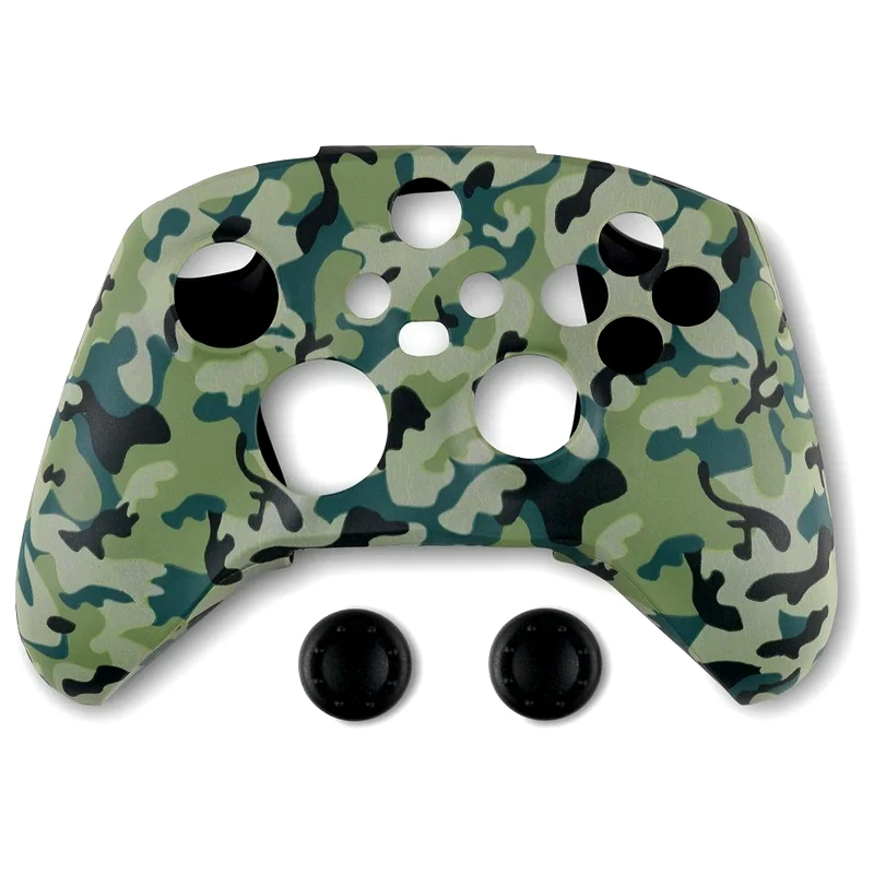 SPARTAN GEAR Spartan Gear Θήκη Σιλικόνης Χειριστηρίου Xbox Series X - Green Camo