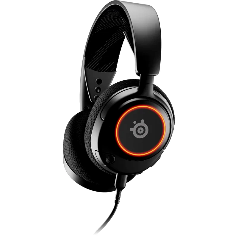 STEELSERIES SteelSeries Arctis Nova 3 Gaming Ενσύρματα Ακουστικά USB-C με RGB Φωτισμό - Μαύρα