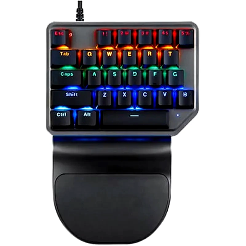 MOTORSPEED Motospeed K27 Gaming Ενσύρματο KeyPad με Outemu Red διακόπτες και Φωτιζόμενα πλήκτρα (US)
