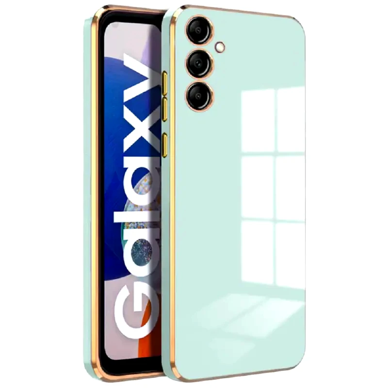 BODYCELL Θήκη Σιλικόνης Samsung Galaxy A13 5g - Bodycell Gold Plated - Πράσινο