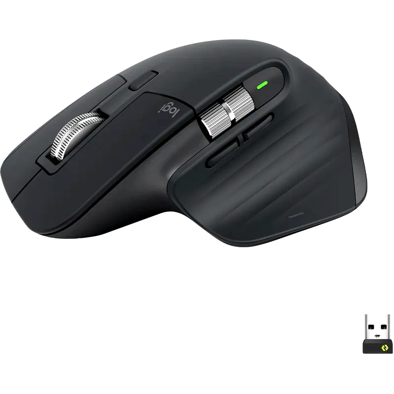 LOGITECH Logitech MX Master 3S Ασύρματο Εργονομικό Bluetooth Ποντίκι Graphite