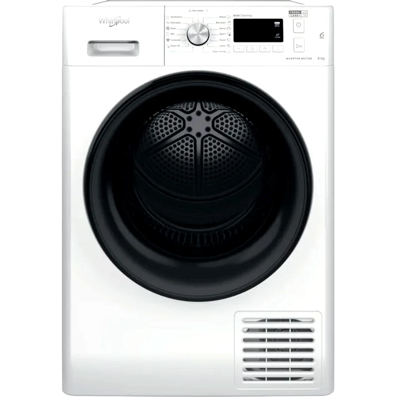 WHIRLPOOL WHIRLPOOL FFT M11 8X3BY EE 8 kg A+++ με Αντλία Θερμότητας και AutoCleaning Λευκό Στεγνωτήριο Ρούχων