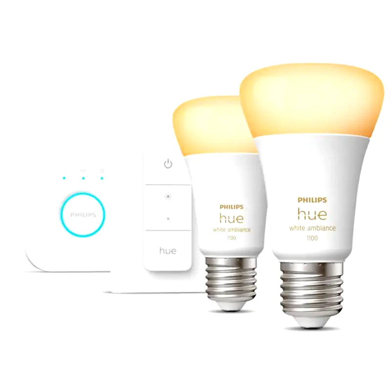PHILIPS Έξυπνος Φωτισμός Philips Hue Starter Kit E27 - Λευκό