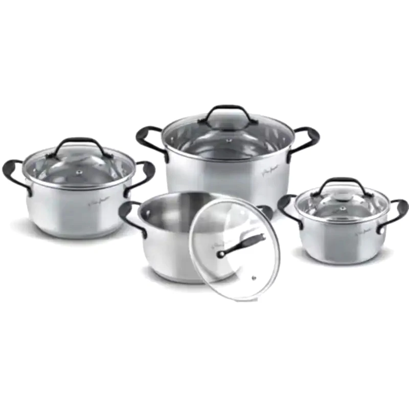 LAMART Σετ Μαγειρικά Σκεύη LAMART LT1211 8 τμχ Inox