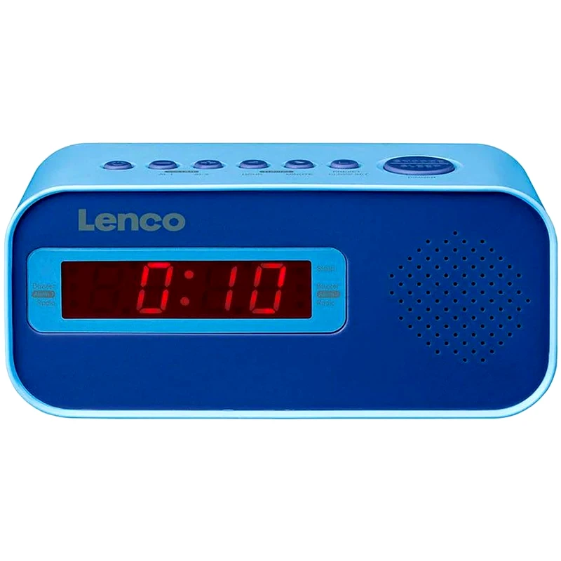 LENCO Ράδιο - Ξυπνητήρι Lenco CR-205PK - Μπλε