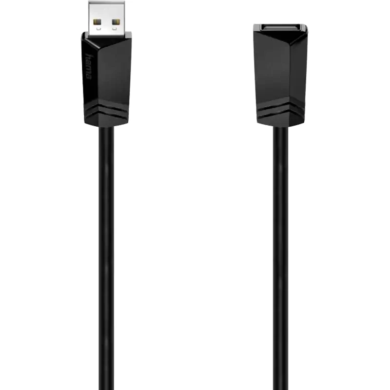 HAMA Καλώδιο Hama USB-A Male σε USB-A Female - 1.5m