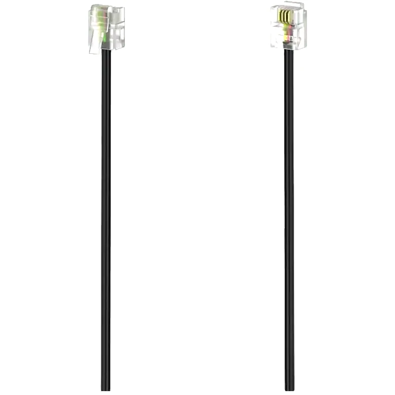 Καλώδιο HAMA 10 m RJ11 6p4c RJ11 6p4c Μαύρο