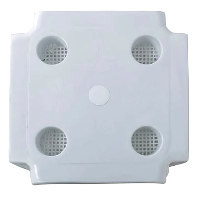 WOODWELL Τραπεζάκι Σαλονιού Woodwell από Πλαστικό Freddo C58073 44x44x38cm - Λευκό