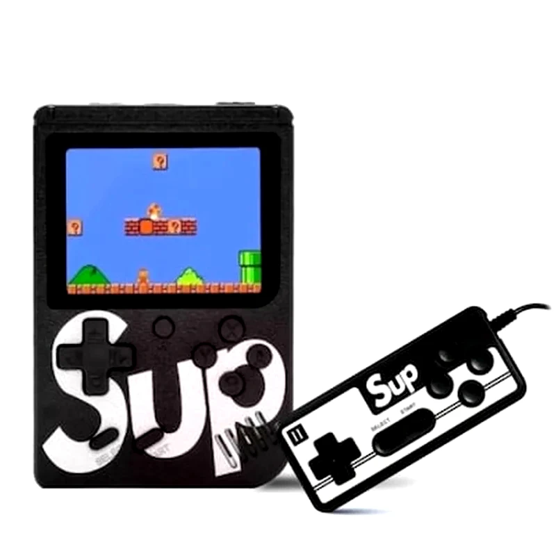OEM Retro Rechargeable Sup Game Console With 400 Games And Tv Control Black