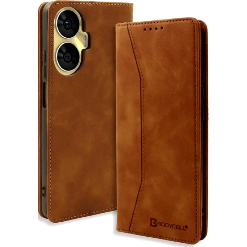 BODYCELL Θήκη Realme Realme C55 - Bodycell - Καφέ
