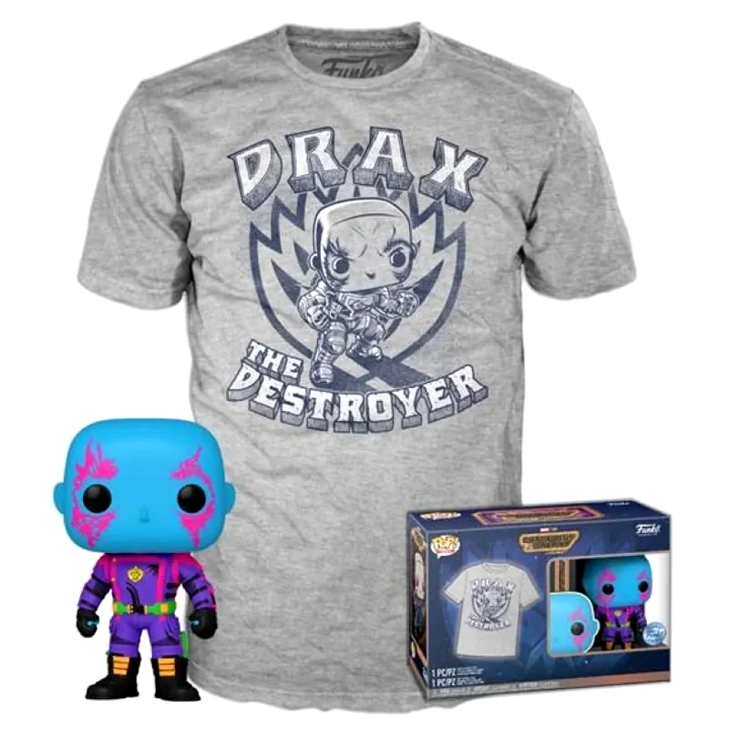 FUNKO Funko Pop! Box - Marvel Guardians of the Galaxy - Drax POP! με T-Shirt (M)