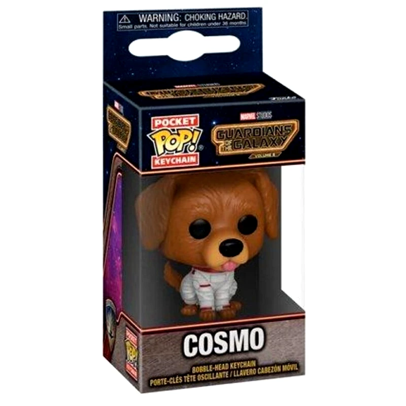 FUNKO Funko Pocket Pop! Keychain - Marvel - Marvel Guardians Of The Galaxy Volume 3 - Cosmo Bobble-Head