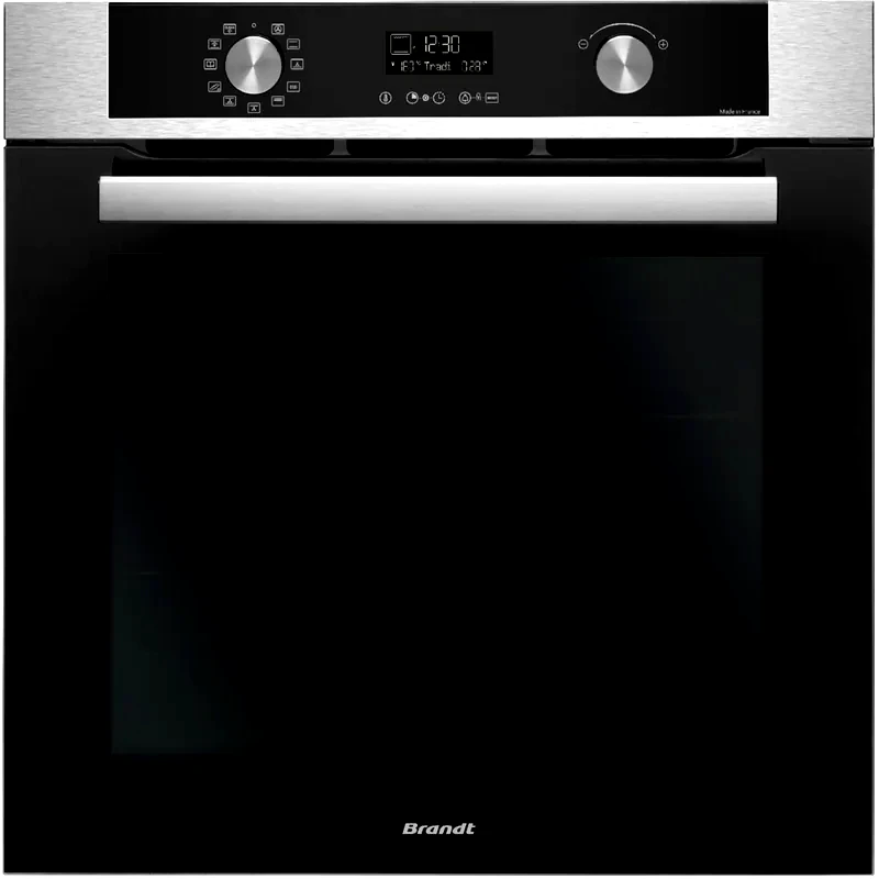 BRANDT BRANDT BOH3415X 73 Lt Inox Εντοιχιζόμενος Φούρνος Άνω Πάγκου