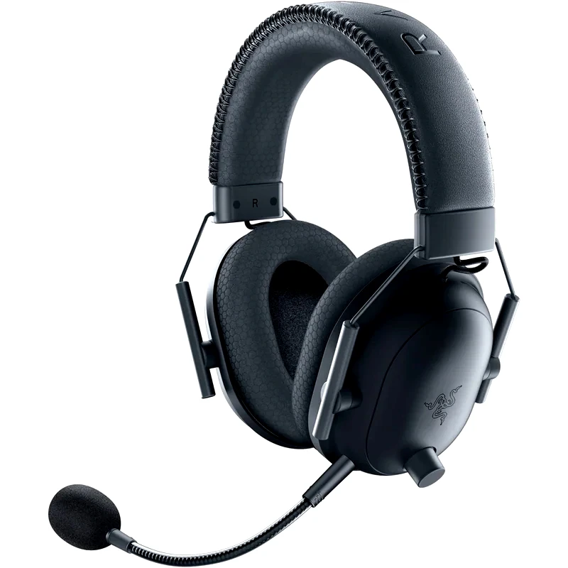 RAZER Razer Blackshark V2 Pro 2023 Gaming Ασύρματα Ακουστικά Bluetooth/2.4 GHz - Μαύρα