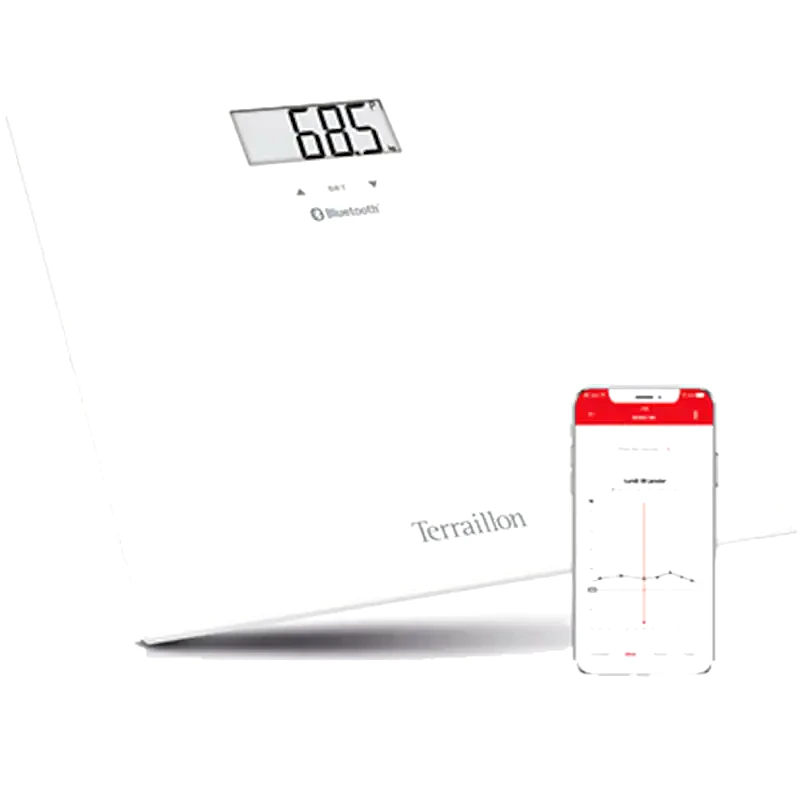 Ζυγαριά Σώματος TERRAILLON GR14713 με Bluetooth Λευκό