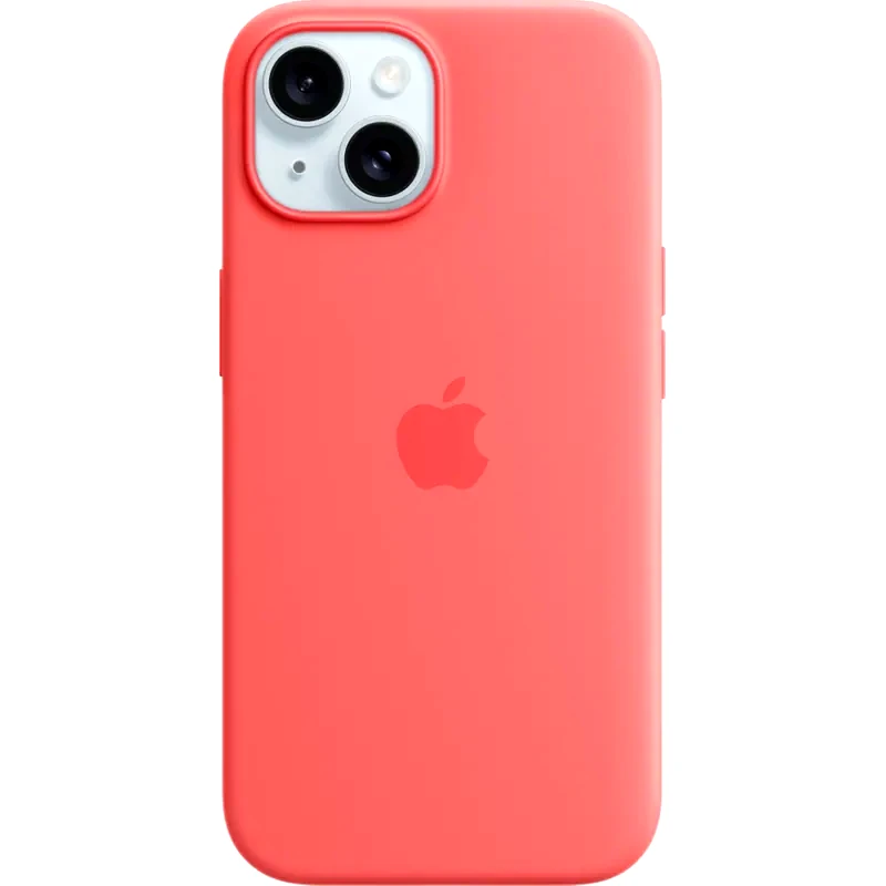 APPLE Θήκη Apple iPhone 15 - Apple Silicone Case with MagSafe - Guava