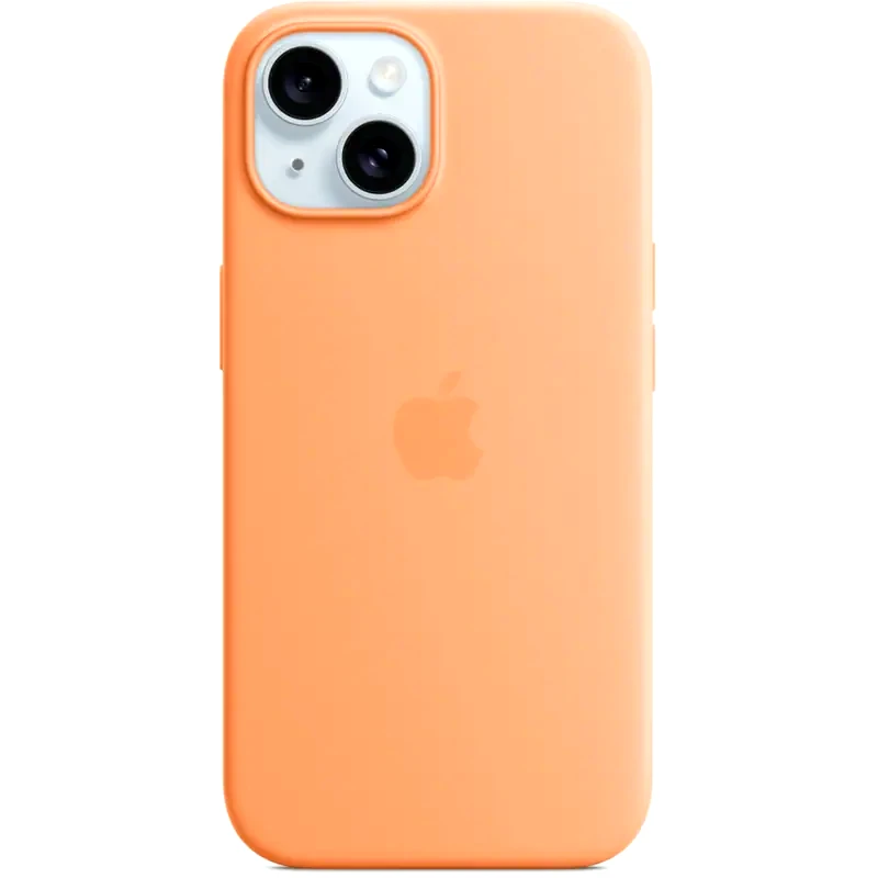 APPLE Θήκη Apple iPhone 15 - Apple Silicone Case with MagSafe - Orange