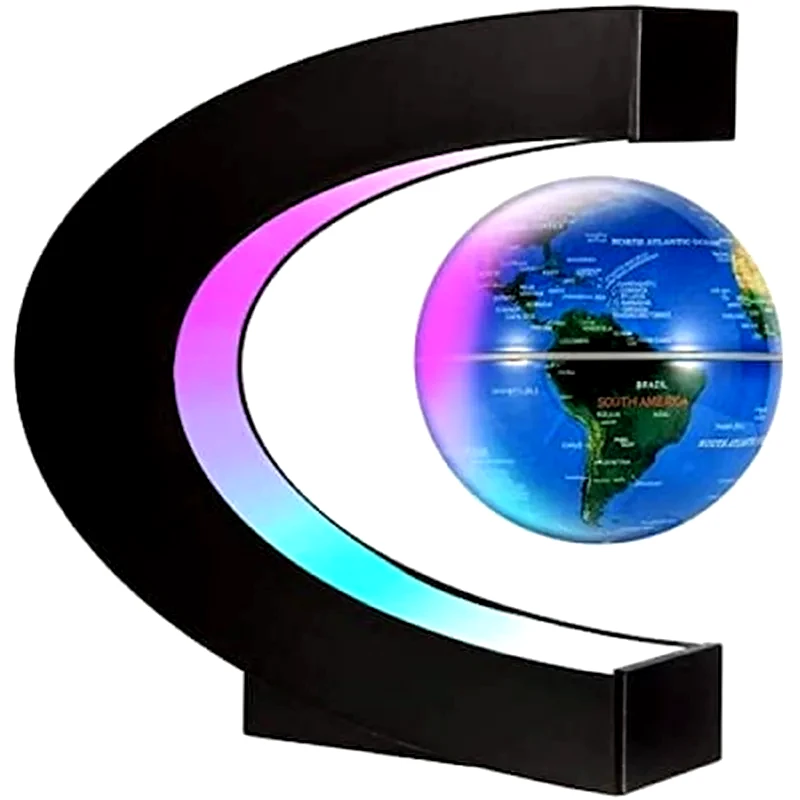 OEM Magnetic Levitation Floating Globe 3 Inches Led