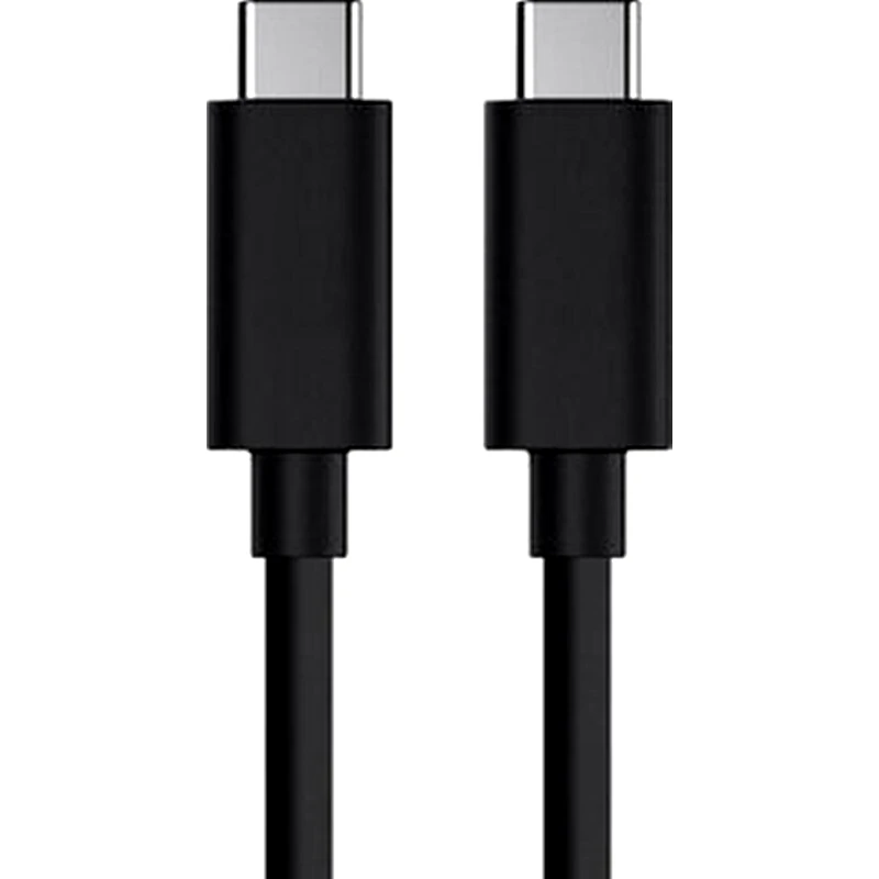 USAMS Καλώδιο δεδομένων Powertech Cab-uc041 Copper Usb-C to Usb-C 5A 1m - Black