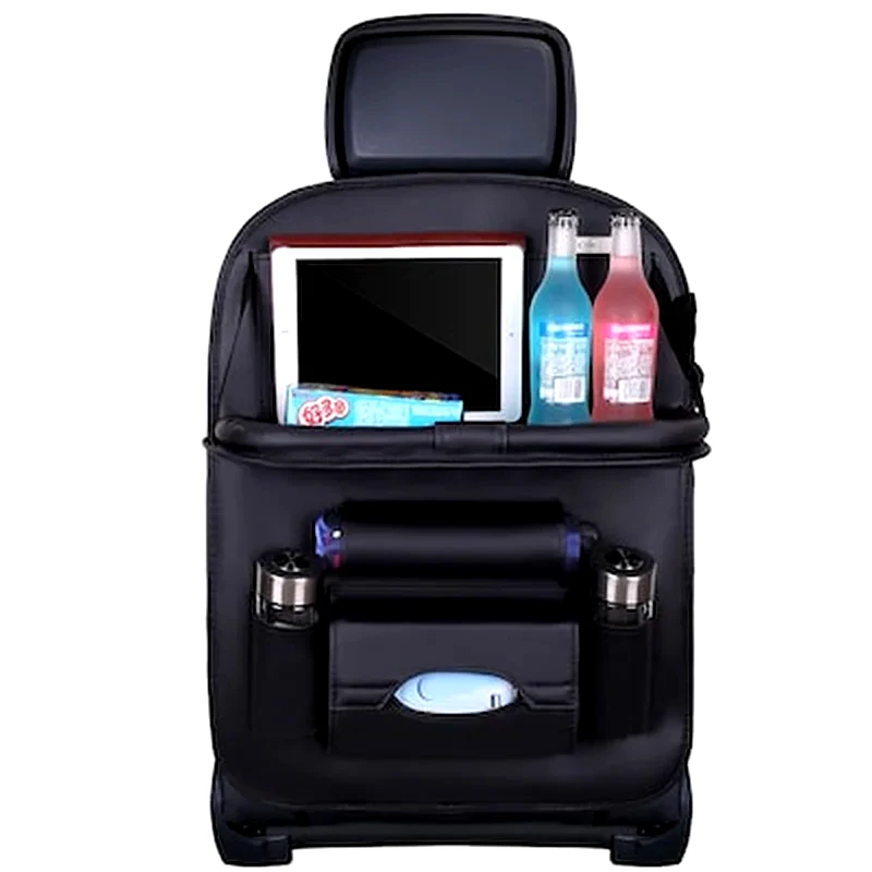 OEM Car Organizer For The Seat Foldable Shelf Mini Car Table Black