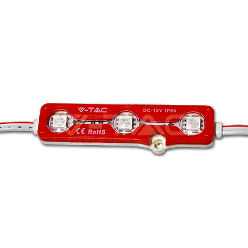 E-DAMIANAKIS Led Module 3smd Chips5050 1.2watt Κόκκινο Για Επιγραφές Ip67 Vt-50503 V-tac