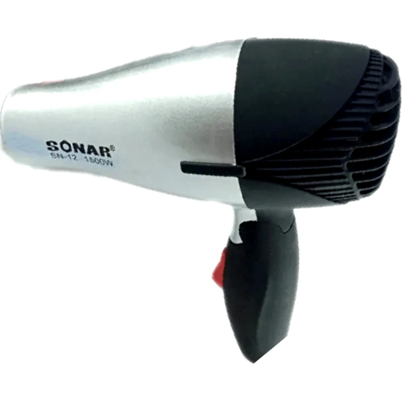 SONAR Σεσουάρ Μαλλιών Ταξιδίου SONAR SN-12 1500 W Ασημί