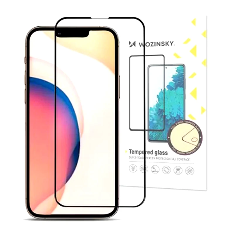 WOZINSKY Προστατευτικό οθόνης Apple iPhone 13 Pro Max - Wozinsky Tempered Glass Full Glue Full Coveraged Black