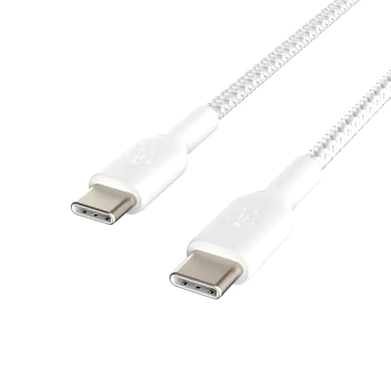 BELKIN Καλώδιο δεδομένων Belkin Coated Usb-C to Usb-C 1m - White