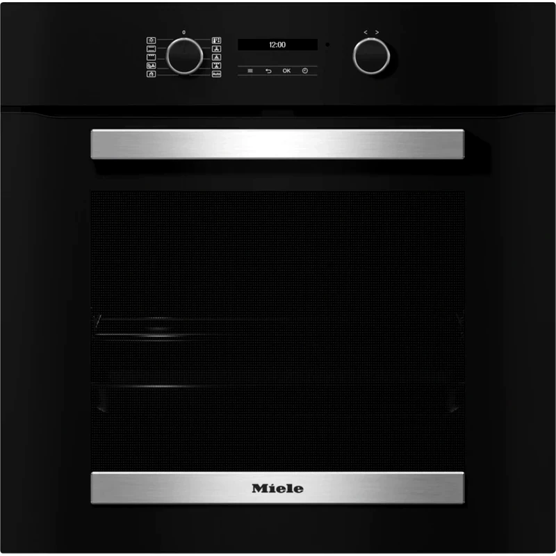 MIELE MIELE H 2465 BP ACTIVE 76 Lt Μαύρο Εντοιχιζόμενος Φούρνος Άνω Πάγκου