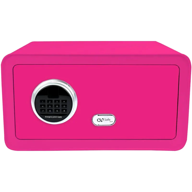 GOSAFE Χρηματοκιβώτιο Olympia GOsafe 2.0 210 GR 28L με Ηλεκτρονική Κλειδαριά 23x43x35 cm - Ροζ