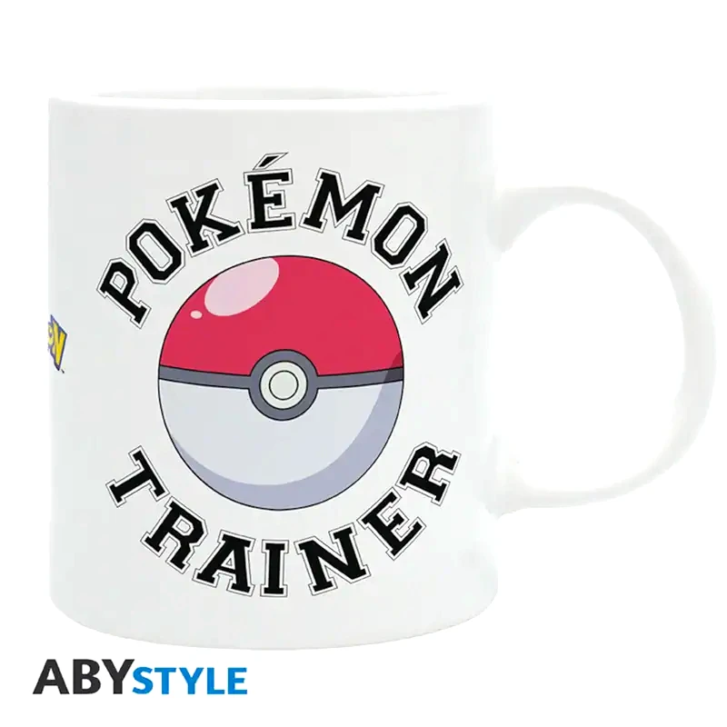 ABYSSE CORP Κούπα Abysse Corp Pokemon Trainer Κεραμική 320 ml - Λευκό