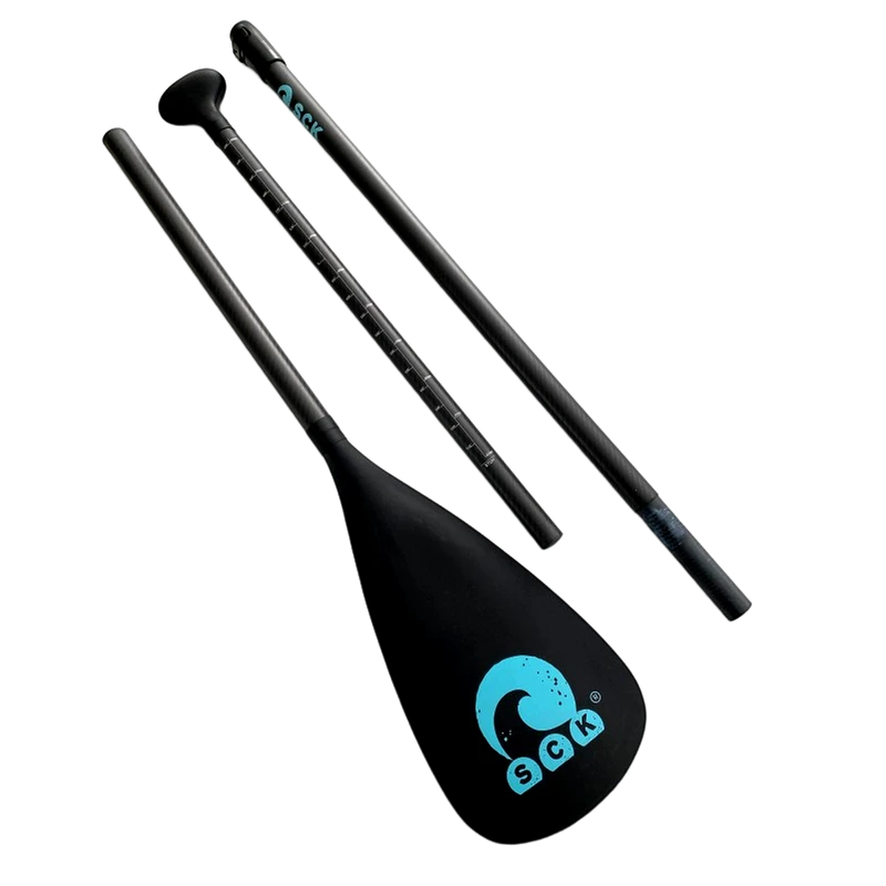 Κουπί από Carbon για Σανίδα SUP SCK 165-210 cm - Μαύρο