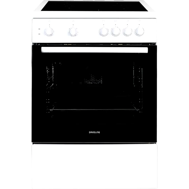 DAVOLINE DAVOLINE DAC 600 WH 72 Lt Λευκό Ηλεκτρική Κουζίνα Κεραμική