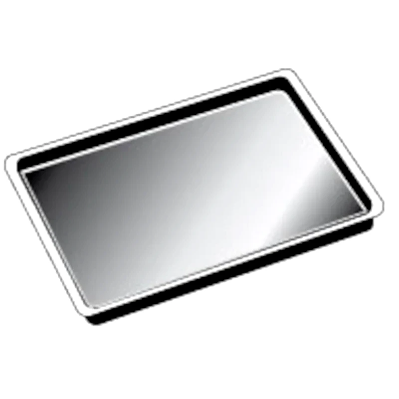 TEKA Τετράγωνο Ταψί TEKA 82430702 από Εμαγιέ 47 cm x 39 cm x 6 cm Inox