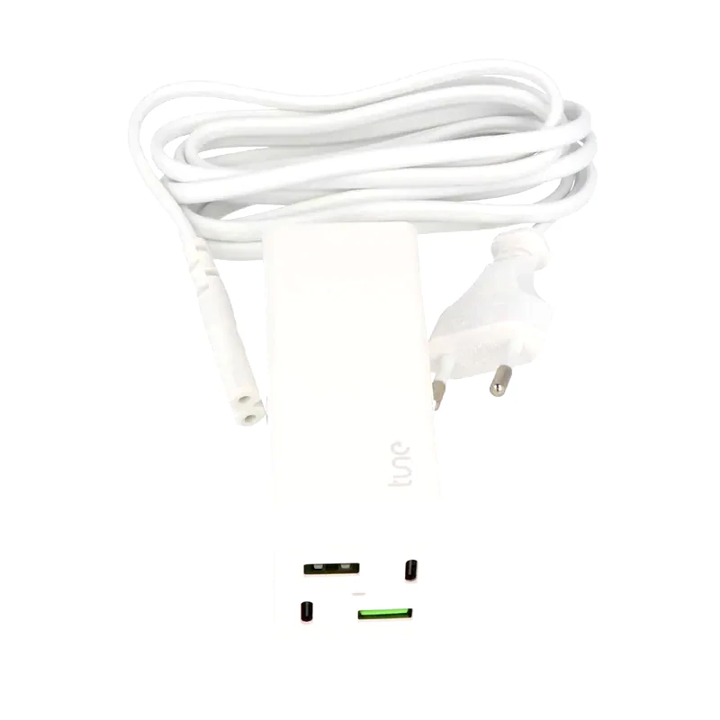 Φορτιστής Πρίζας Tune Dominion Multi-Port 2x Usb-C, 2x Usb 65W 2m - White