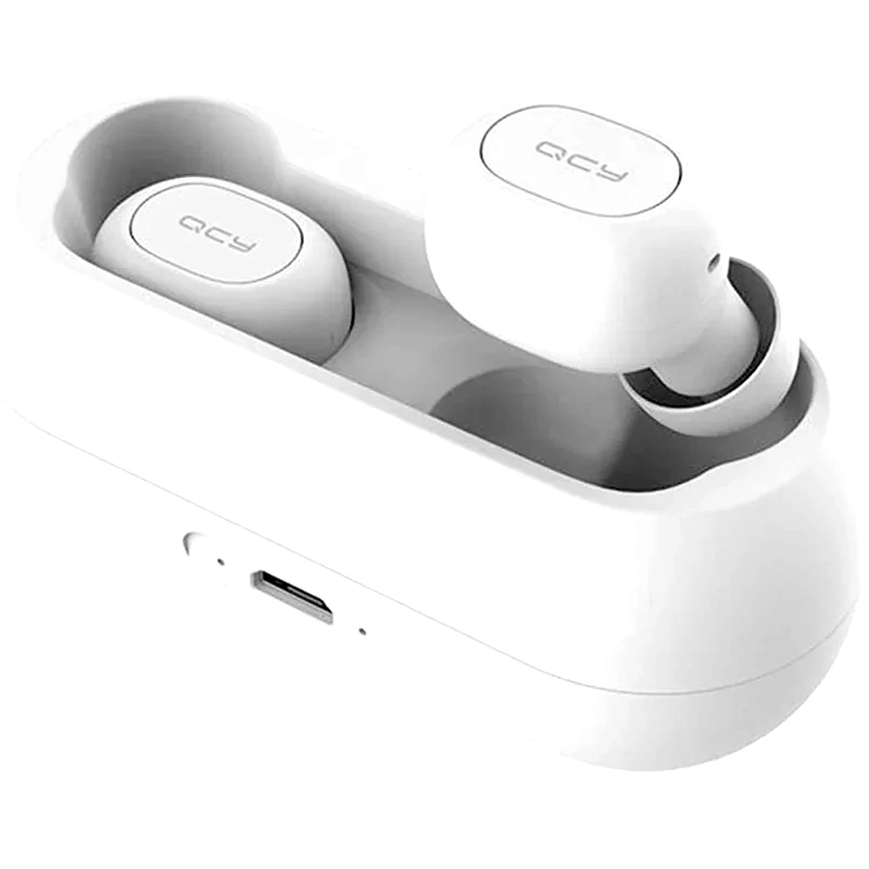 QCY Ακουστικά Bluetooth QCY T1C - Λευκά