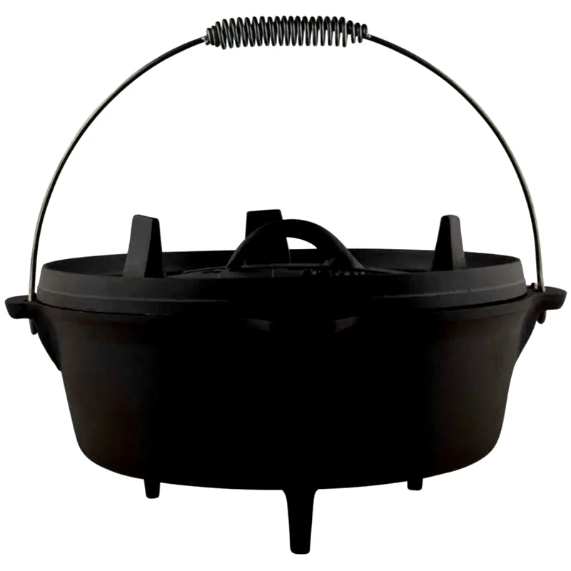 Μαντεμένια Γάστρα Dutch Oven THE WINDMILL TWM009 3.8 L Μαύρο