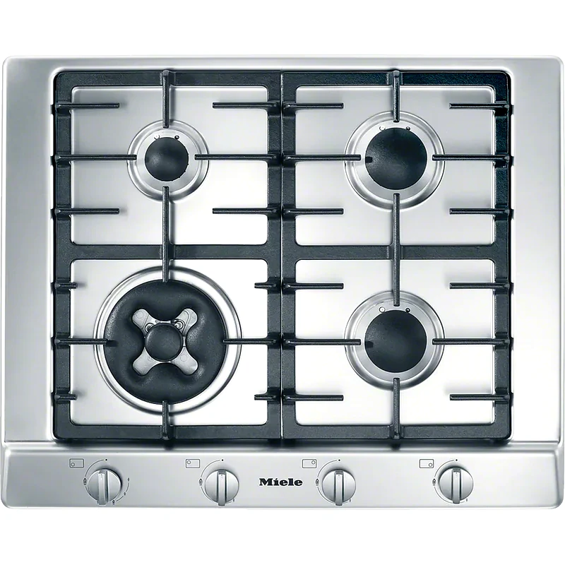 MIELE MIELE KM 2014 65 cm Inox Εστία Αερίου Αυτόνομη