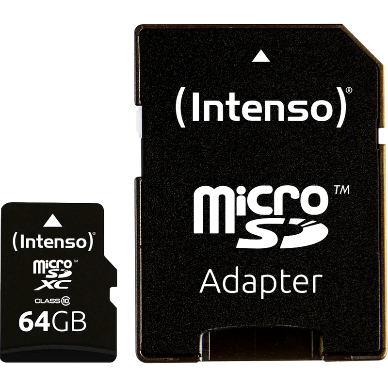 INTENSO Intenso 3413490 microSDXC 64GB Class 10 High Speed με αντάπτορα