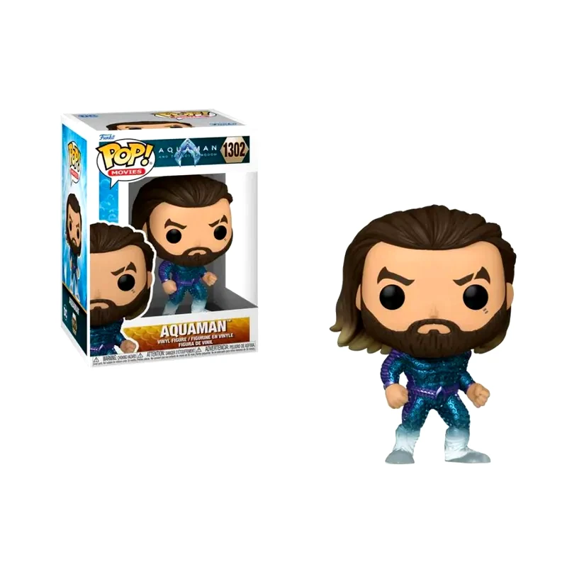 FUNKO Funko Pop! Movies - Aquaman and the Lost Kingdom - Aquaman (Stealth Suit) #1302