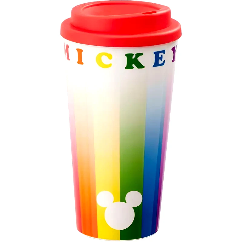 FUNKO Κούπα Μεταφοράς Funko Disney Pride Mickey Mouse Πλαστική 400ml - Πολύχρωμο