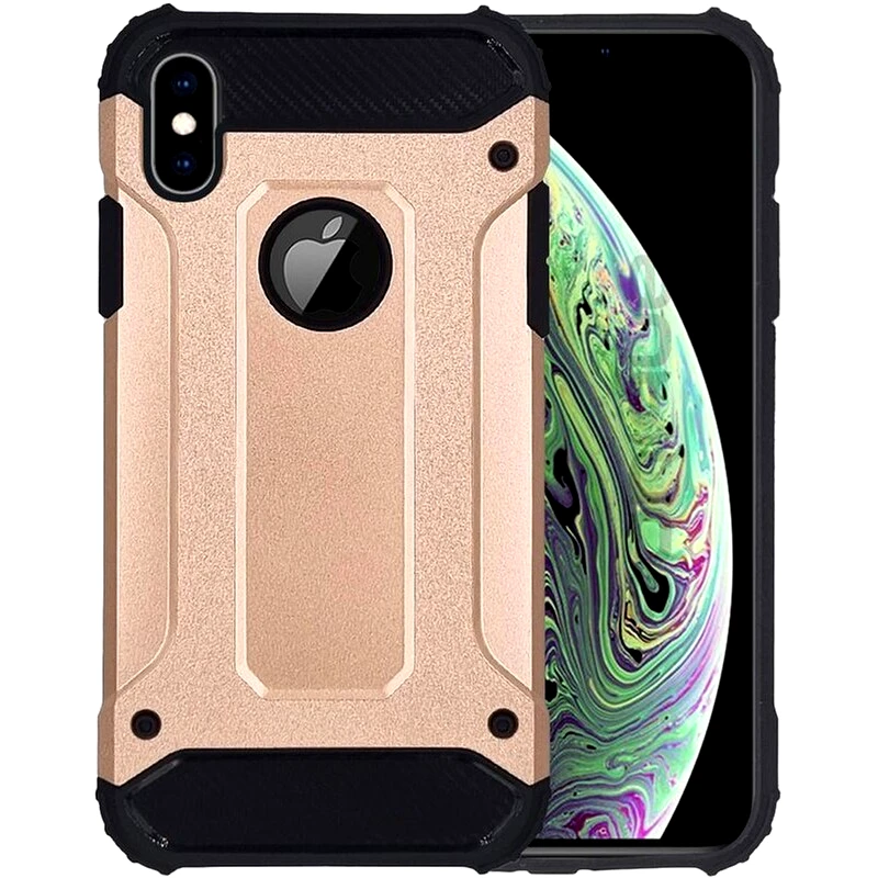 SONIQUE Θήκη Apple iPhone X / iPhone XS - Sonique Heavy Armor - Ροζ Χρυσό