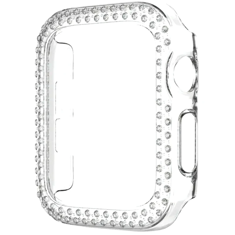 SONIQUE Θήκη Sonique Luxury Diamond PC για Apple Watch 38mm - Διάφανο