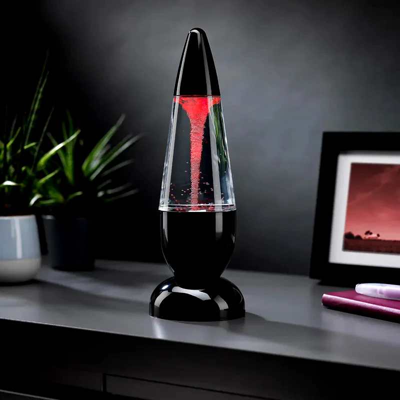 RED5 Red5 Mini Twister Lamp Φωτιστικό Led Μπαταρίας Που Παράγει Υπνωτιστικό Θέαμα (μαύρο Χρώμα)